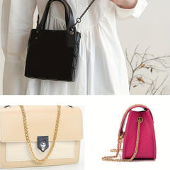 Metal Chain Strap with Buckle for Shoulder & Crossbody Bag