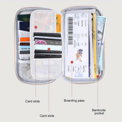 Leopard Print Passport Holder RFID Blocking