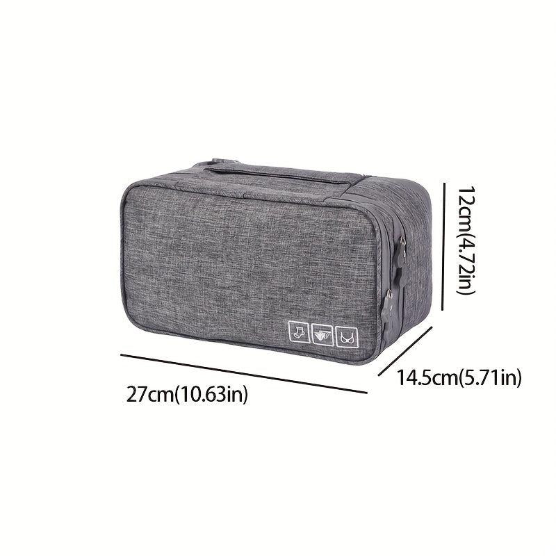 Portable Storage Bag Zipper Dustproof Underwear Bag Organizer