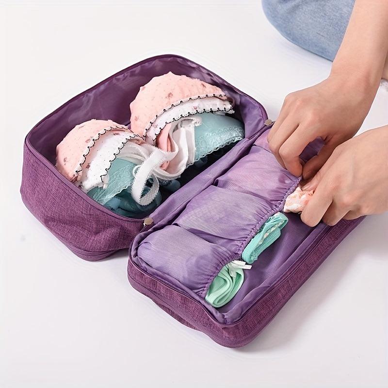Portable Storage Bag Zipper Dustproof Underwear Bag Organizer