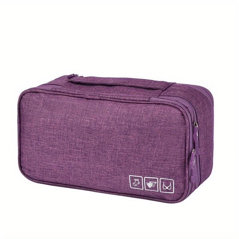 Portable Storage Bag Zipper Dustproof Underwear Bag Organizer