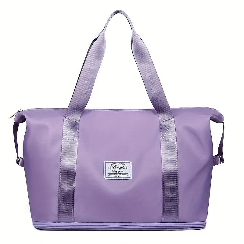 Large Capacity Foldable Travel Duffel Bag Lightweight Weekender Bag