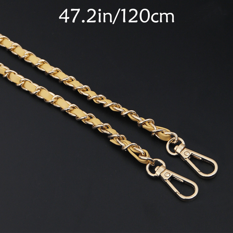 Crossbody Bag Chain Strap Solid
