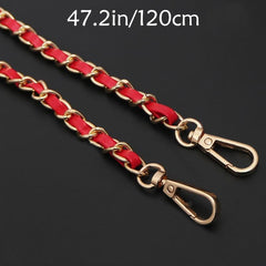 Crossbody Bag Chain Strap Solid