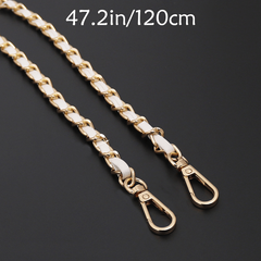 Crossbody Bag Chain Strap Solid