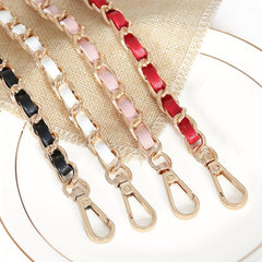 Crossbody Bag Chain Strap Solid