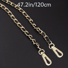 Crossbody Bag Chain Strap Solid