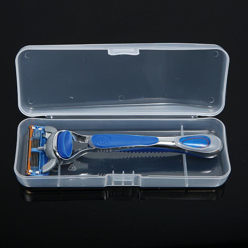 Clear Shaver Storage Box Portable Travel Packaging Durable Organizer