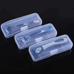 Clear Shaver Storage Box Portable Travel Packaging Durable Organizer