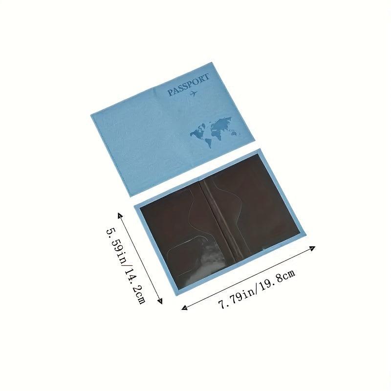 Travel Passport Card Case Bifold Passport Bag