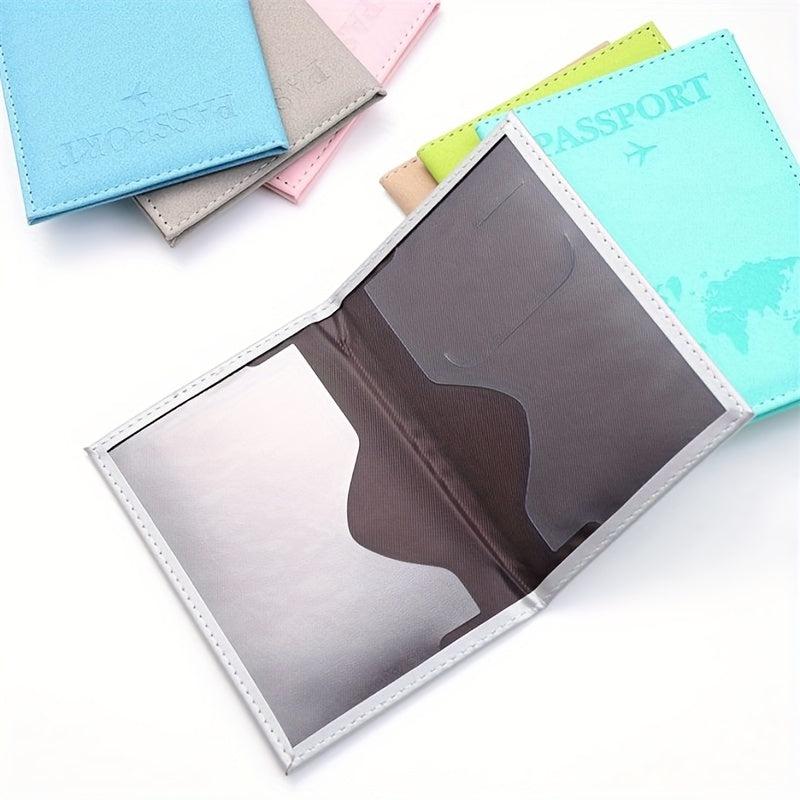 Travel Passport Card Case Bifold Passport Bag