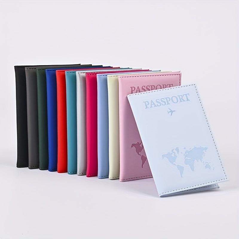 Travel Passport Card Case Bifold Passport Bag