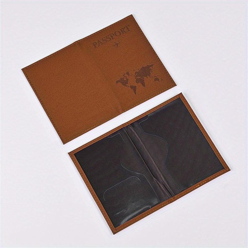 Travel Passport Card Case Bifold Passport Bag