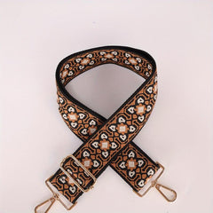 Floral Embroidery Ethnic Style Shoulder Strap