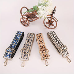 Floral Embroidery Ethnic Style Shoulder Strap