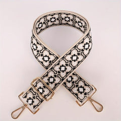 Floral Embroidery Ethnic Style Shoulder Strap