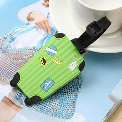 Stylish Pattern Luggage Tag Lightweight Durable Portable Travel Accessory
