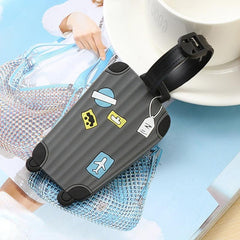 Stylish Pattern Luggage Tag Lightweight Durable Portable Travel Accessory