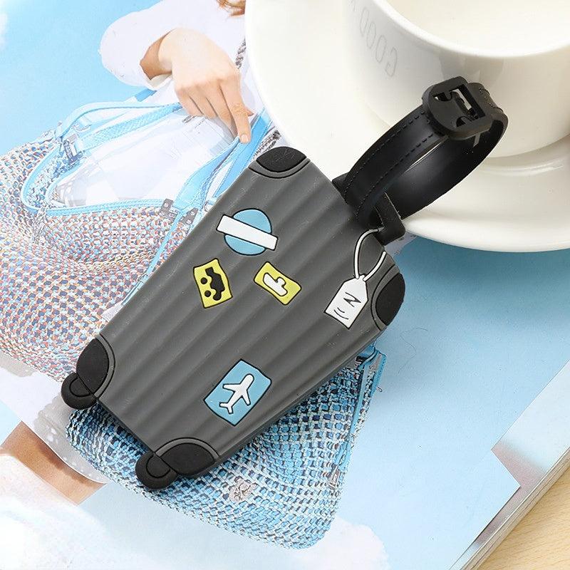 Stylish Pattern Luggage Tag Lightweight Durable Portable Travel Accessory