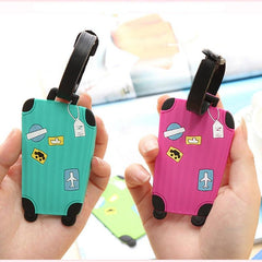 Stylish Pattern Luggage Tag Lightweight Durable Portable Travel Accessory