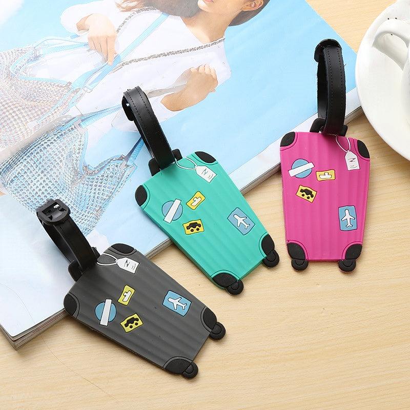 Stylish Pattern Luggage Tag Lightweight Durable Portable Travel Accessory