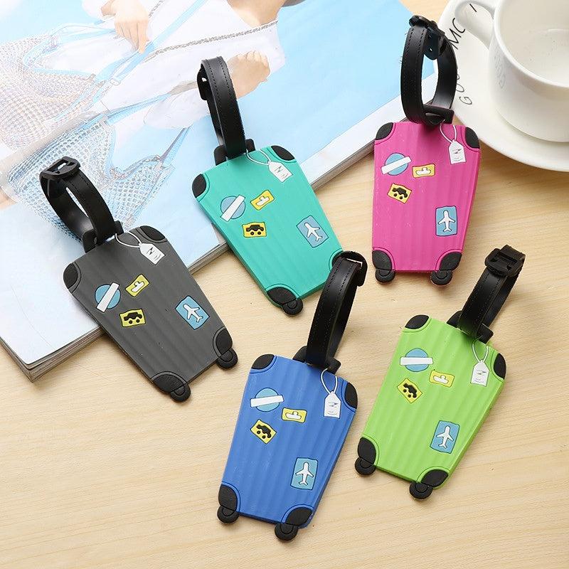 Stylish Pattern Luggage Tag Lightweight Durable Portable Travel Accessory
