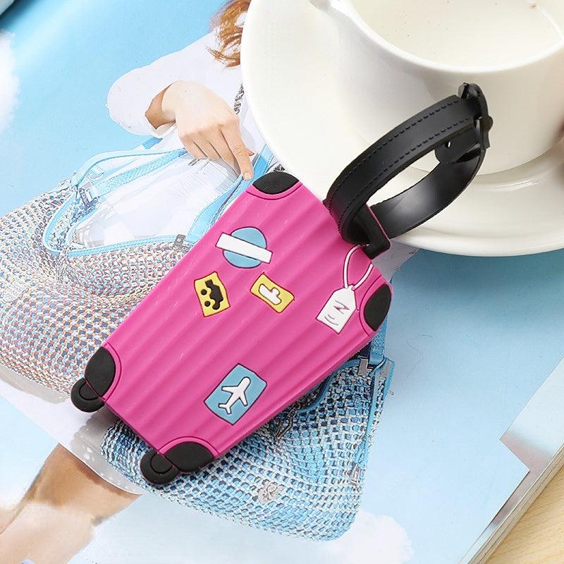 Stylish Pattern Luggage Tag Lightweight Durable Portable Travel Accessory