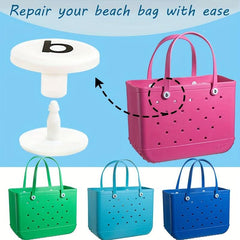 4pcs Replacement Rivets For Bogg Bag - Neoprene Tote Bag Straps Accessory