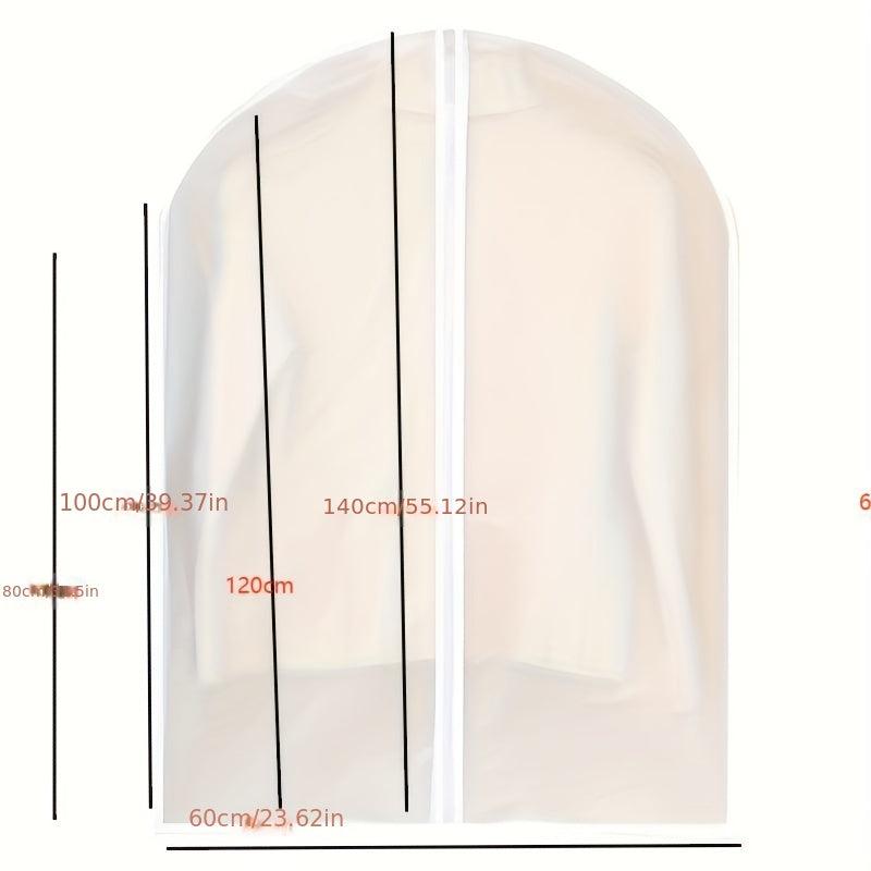 PEVA Hanging Dustproof Bag Garment Organizer Washable Clothes Storage