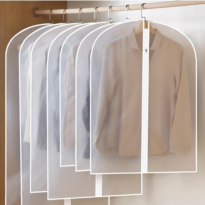 PEVA Hanging Dustproof Bag Garment Organizer Washable Clothes Storage