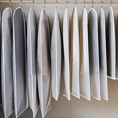 PEVA Hanging Dustproof Bag Garment Organizer Washable Clothes Storage