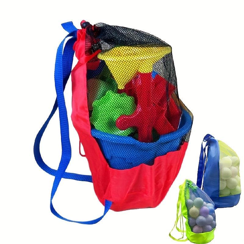 Minimalist Mesh Storage Backpack Travel Beach Rucksack