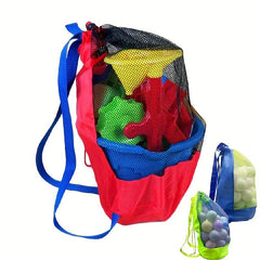 Minimalist Mesh Storage Backpack Travel Beach Rucksack