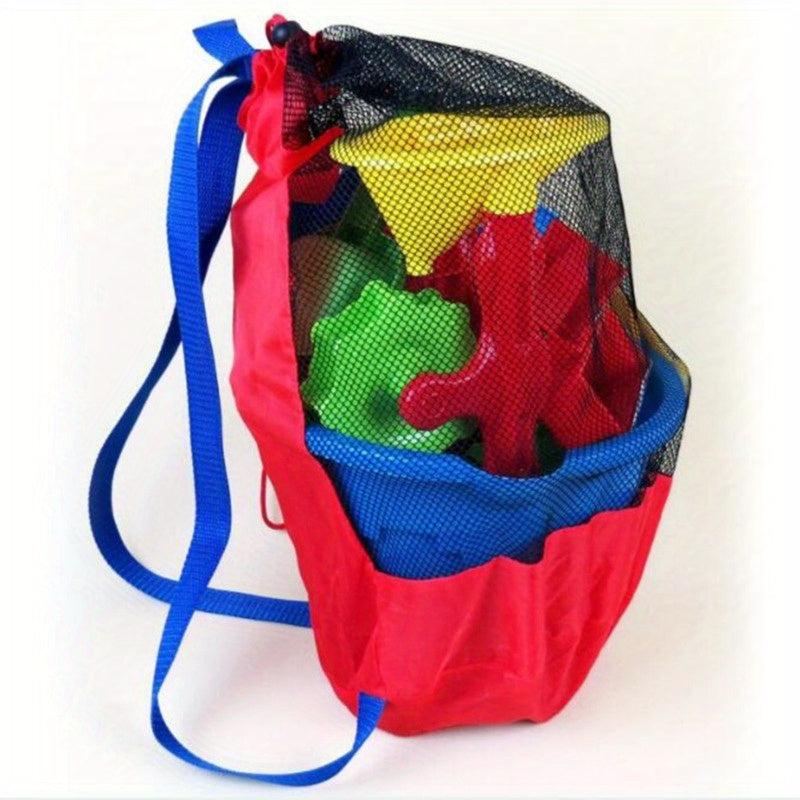 Minimalist Mesh Storage Backpack Travel Beach Rucksack