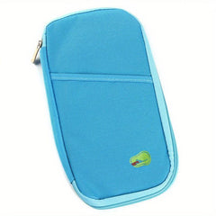Travel Storage Bag Multifunctional Passport Organizer With Zipper