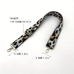 Leopard Pattern Bag Strap - Adjustable Shoulder Bag Accessories