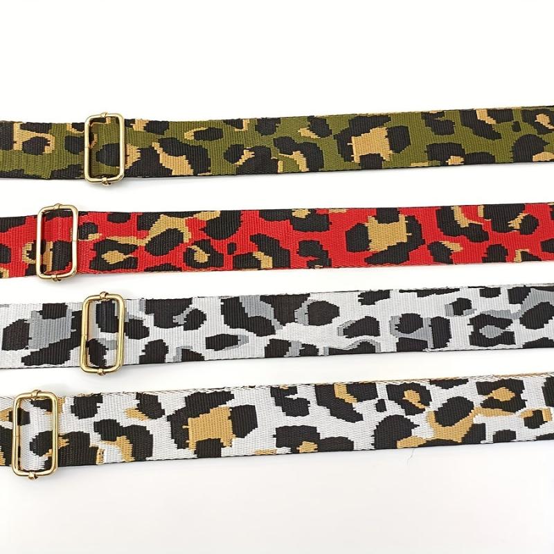Leopard Pattern Bag Strap - Adjustable Shoulder Bag Accessories