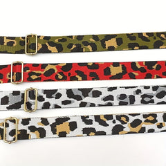 Leopard Pattern Bag Strap - Adjustable Shoulder Bag Accessories