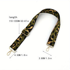 Leopard Pattern Bag Strap - Adjustable Shoulder Bag Accessories