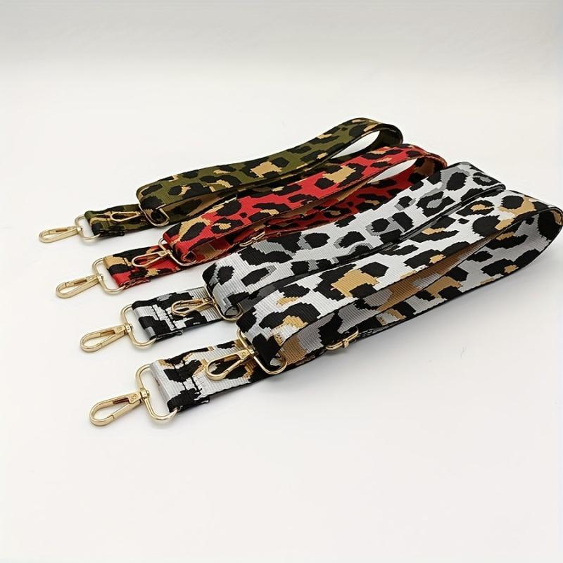 Leopard Pattern Bag Strap - Adjustable Shoulder Bag Accessories