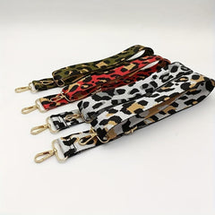 Leopard Pattern Bag Strap - Adjustable Shoulder Bag Accessories
