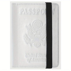 RFID Anti-theft Passport Holder PU Leather Classic Travel Holder