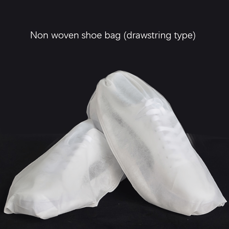 10PCS Portable Shoes Bag Drawstring Storage Bag Dustproof Pouch
