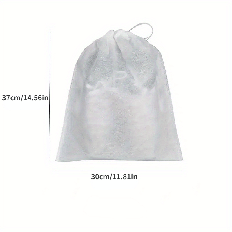 10PCS Portable Shoes Bag Drawstring Storage Bag Dustproof Pouch