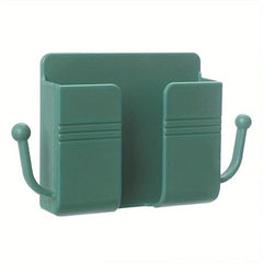 Remote Control Storage Box Wall Mounted Phone Holder Organizer