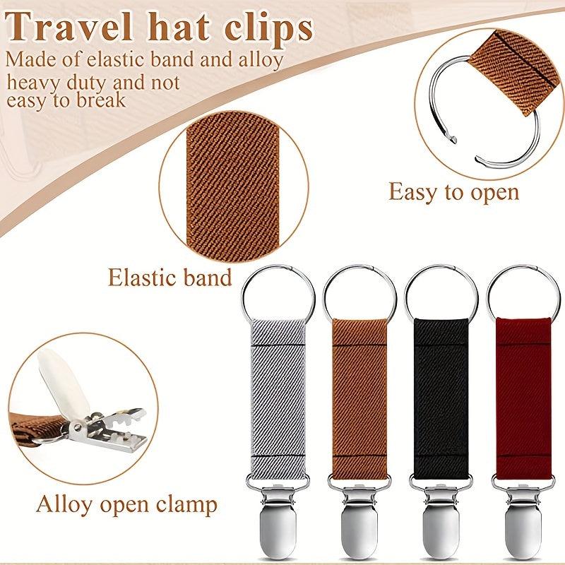 Metal Clip Hat Hanging Clip On Backpack Lightweight