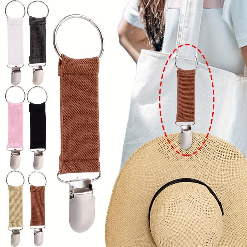 Metal Clip Hat Hanging Clip On Backpack Lightweight
