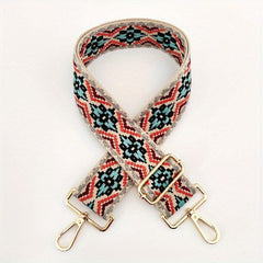 Vintage Pattern Bag Strap Reusable Adjustable Strap