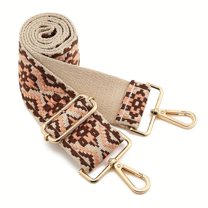 Vintage Pattern Bag Strap Reusable Adjustable Strap