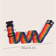 Colorful Travel Bag Fixed Strap Portable Lightweight Luggage Strap